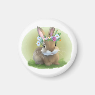 Imán Conejito de Pascua lindo para un estado de ánimo p