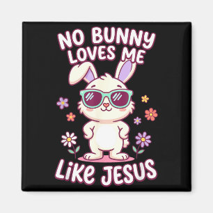 Imán Conejito me ama como Jesús Pascua Biblia cristiana