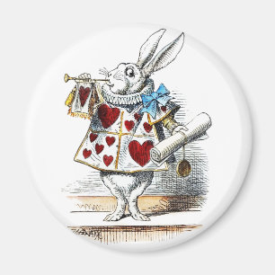 Imán Conejo Blanco Alice en el País de las Maravillas C