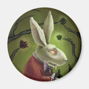 Imán Conejo blanco del vampiro