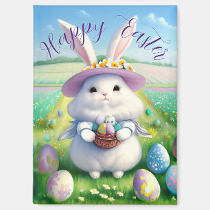 Imán Conejo Cute Easter 01