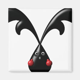 Imán Conejo de bóxer de conejo duro