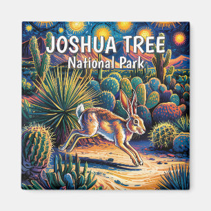 Imán Conejo de Jackrabbit del Desierto de Joshua Tree V