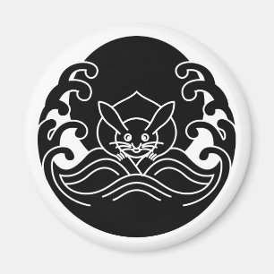 Imán Conejo de la luna ondulada