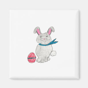 Imán Conejo de Pascua