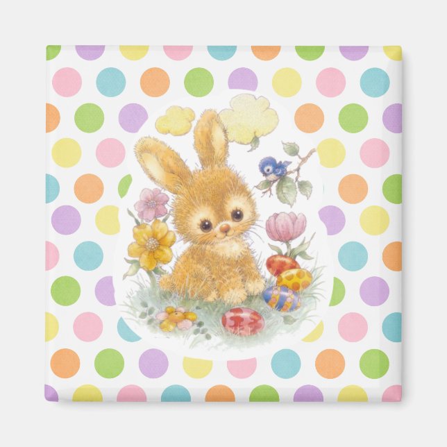 Imán Conejo de Pascua (Frente)