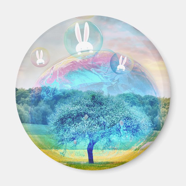 Imán Conejo de Pascua (Frente)