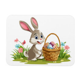 Imán conejo de Pascua