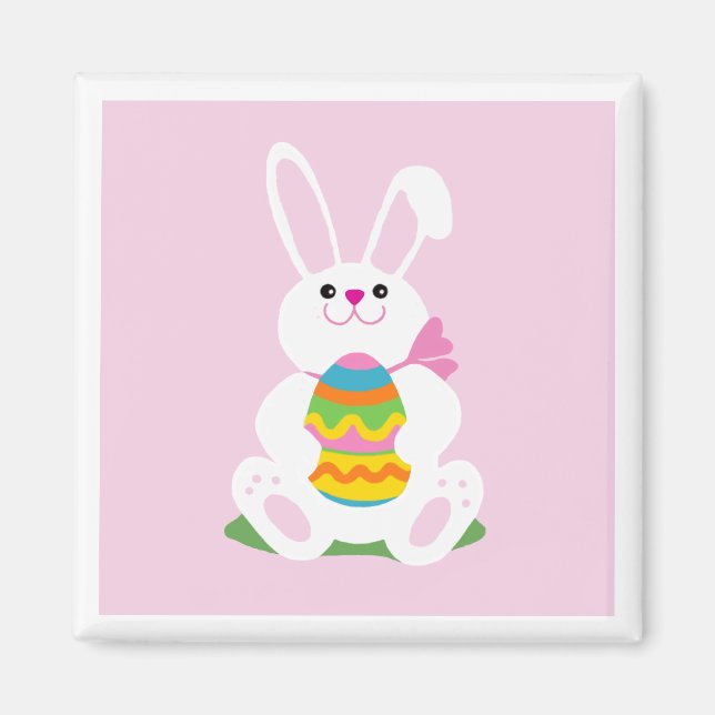 Imán Conejo de Pascua (Frente)