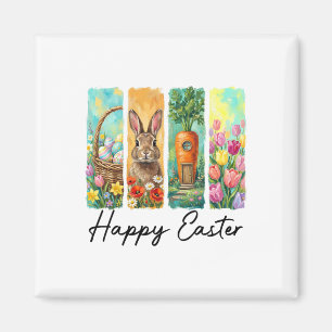 Imán Conejo de Pascua Feliz Día de Pascua Huevos Sket C