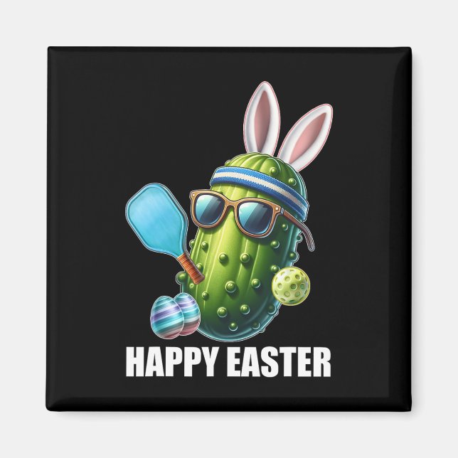 Imán Conejo de Pascua Picklebyll Funny Easter Pickle By (Frente)