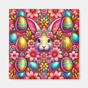 Imán ~ Conejo de Pascua y Huevos ~