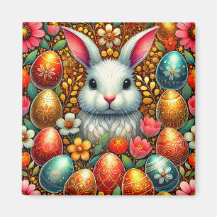 Imán ~ Conejo de Pascua y Huevos ~