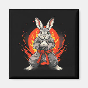 Imán Conejo de Taekwondo Kickboxing Jiu-Jitsu Kung