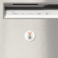 Conejo Granjero Pastel Adorable - Decorativo