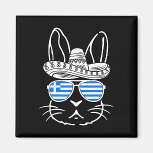 Imán Conejo griego de pascua Cinco De Mayo 2025