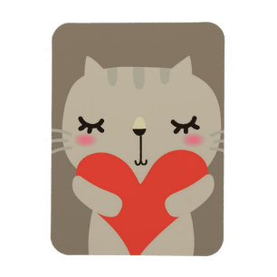 Imán Conejo lindo con amor