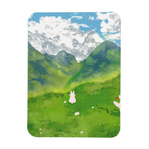 Imán Conejo lindo en Mountain View