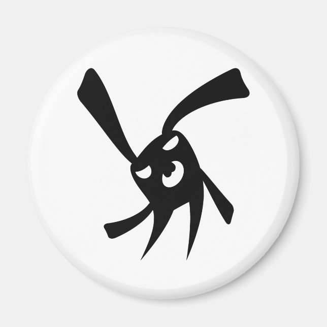 Imán Conejo oscuro (Frente)