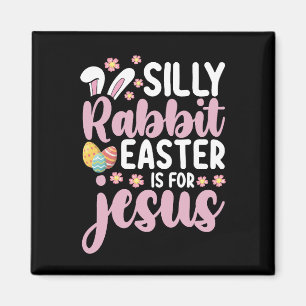Imán Conejo Tonto La Pascua Es Para Jesús Cristiano