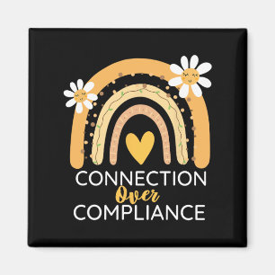 Imán Conexión Mes de Conciencia del Autismo sobre Cumpl