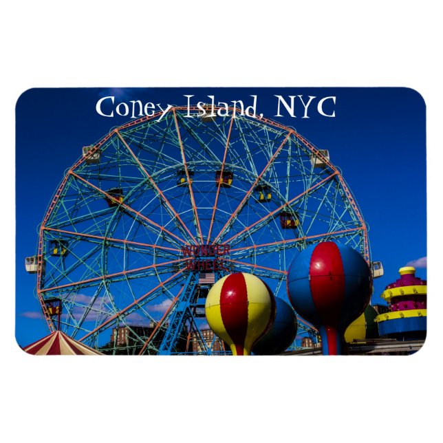 Imán Coney Island New York City Photo (Horizontal)
