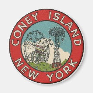 Imán Coney Island, New York Magnet