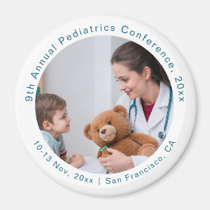 Imán Conferencia Médica de Pediatría para Niños