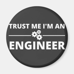 Imán Confía en mí, soy ingeniero