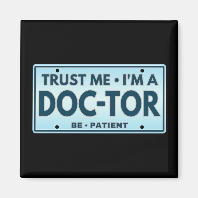 IMÁN CONFÍA EN MÍ SOY UN DOCTOR (Frente)