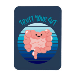 Imán Confía en tu equipo de gastadores de intestino