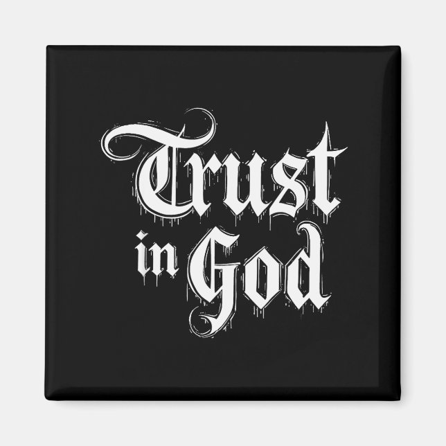 Imán Confiar en Dios  (Frente)
