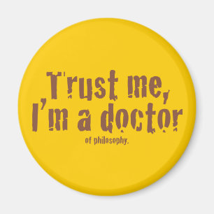 Imán Confíeme en, yo son un médico…
