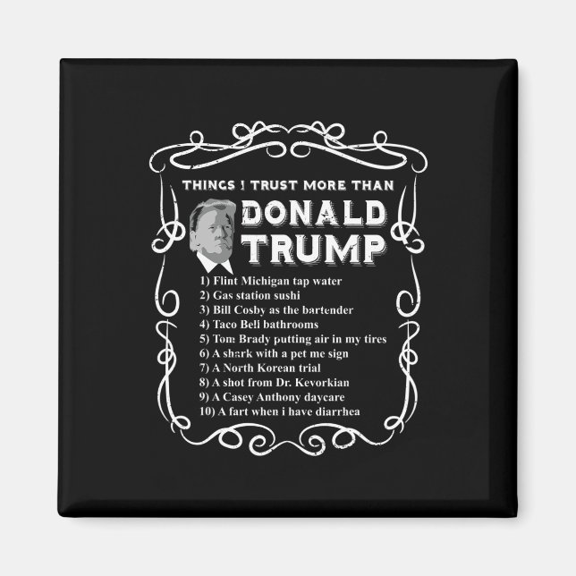 Imán Confío más que en Donald Trump contra el voto blan (Frente)