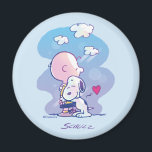 Imán Confort y seguridad | Charlie y Snoopy Hug<br><div class="desc">Echa un vistazo a este diseño super lindo de cacahuetes con Charlie Brown y Snoopy.</div>