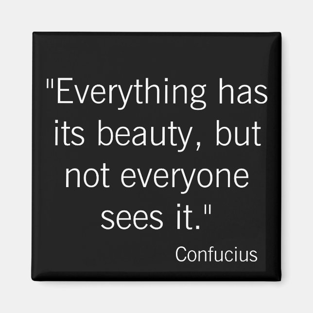 Imán Confucio (Frente)