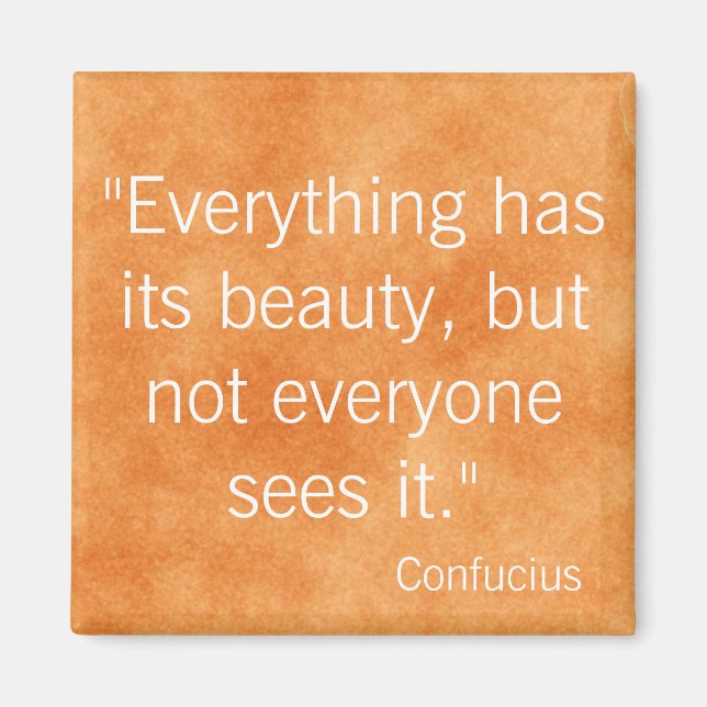 Imán Confucio (Frente)