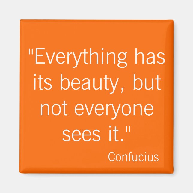 Imán Confucio (Frente)