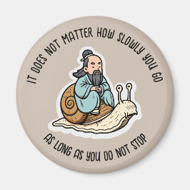 Imán Confucio y el caracol