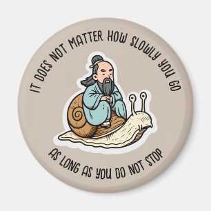 Imán Confucio y el caracol