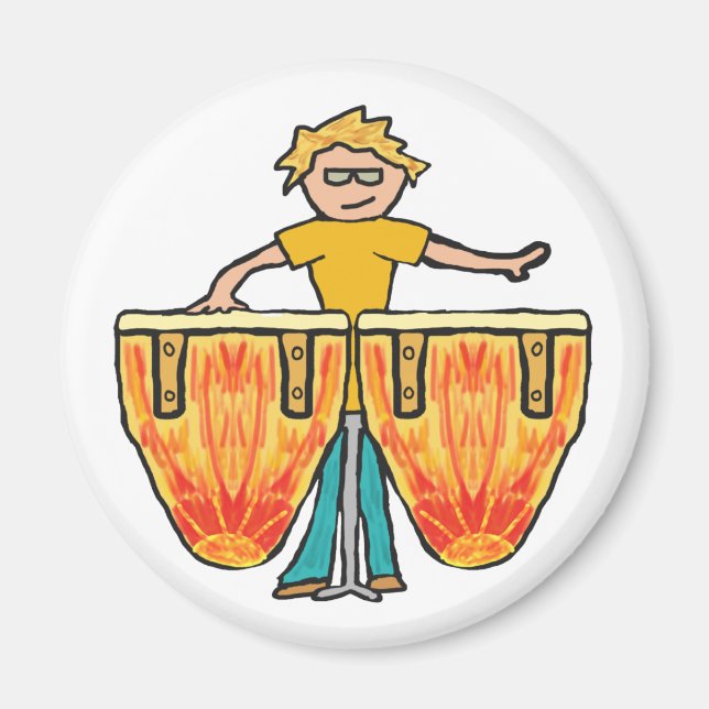 Imán Conga (Frente)