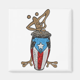 Imán Conga Coqui Taino