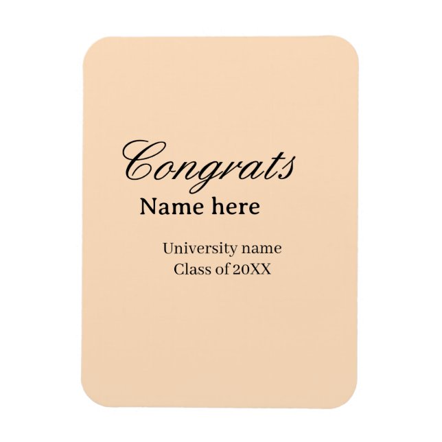 Imán Congrats graduate university name class of 20XX na (Vertical)