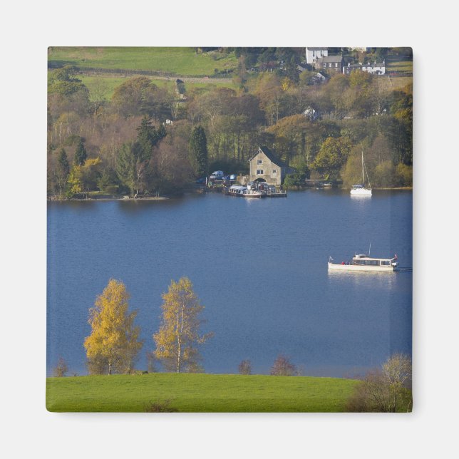 Imán Coniston Water, Distrito de los Lagos, Cumbria, In (Frente)