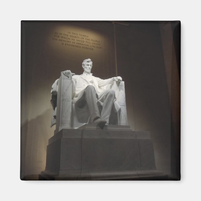 Imán conmemorativo de Lincoln (Frente)