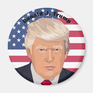 Imán conmemorativo del presidente Donald J. Trump