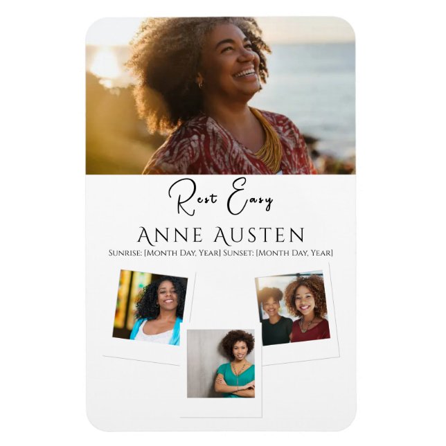 Imán conmemorativo – Recuerdo personalizado (Vertical)