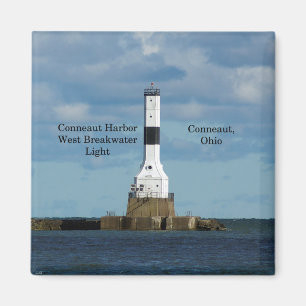 Imán Conneaut Harbour West Breakwater Light imnet