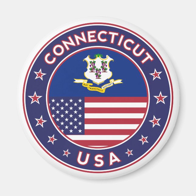 Imán Connecticut (Frente)