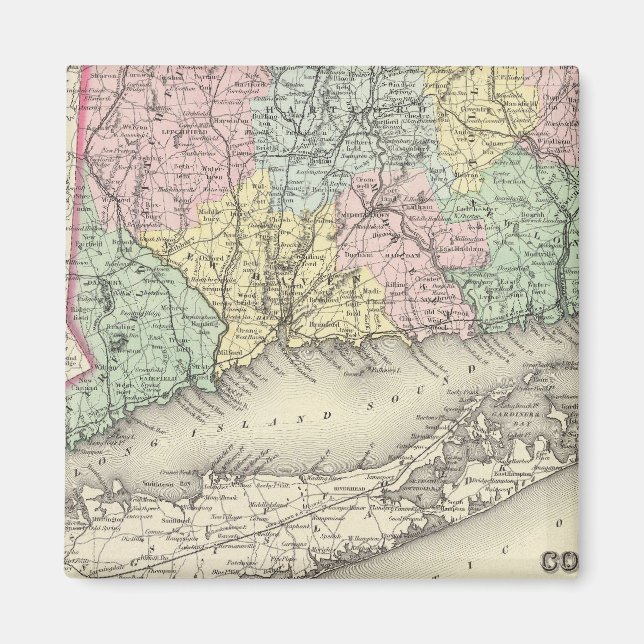 Imán Connecticut (Frente)